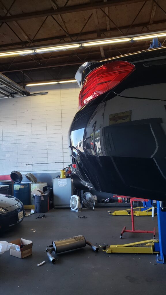 BMW E90 Carbon Fiber Rear Diffuser