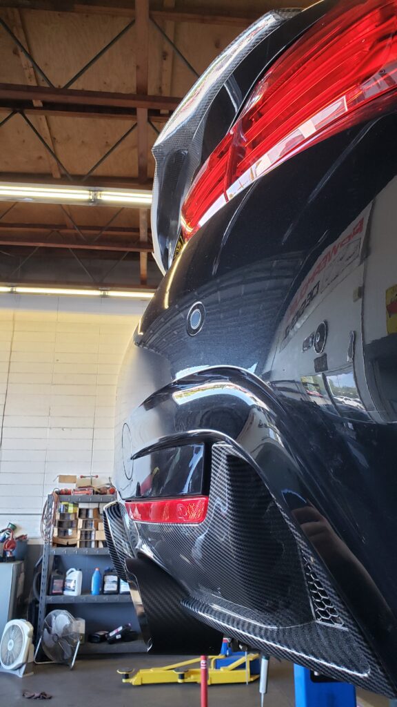BMW E90 Carbon Fiber Rear Diffuser