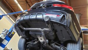 BMW E90 Carbon Fiber Rear Diffuser