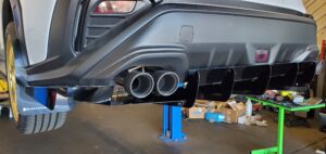 2022 Subaru WRX Aeroflow Dynamics diffuser