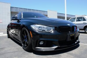 bmw E90 carbon fiber front splitter