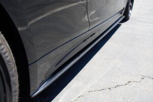 bmw E90 carbon fiber front splitter